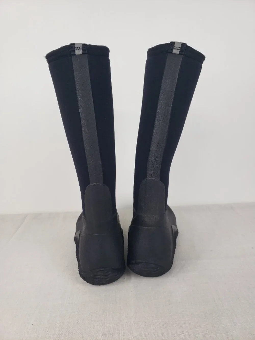 Muck Boot Company Edgewater Tall Boots Black Utility Unisex Womens 5/5.5